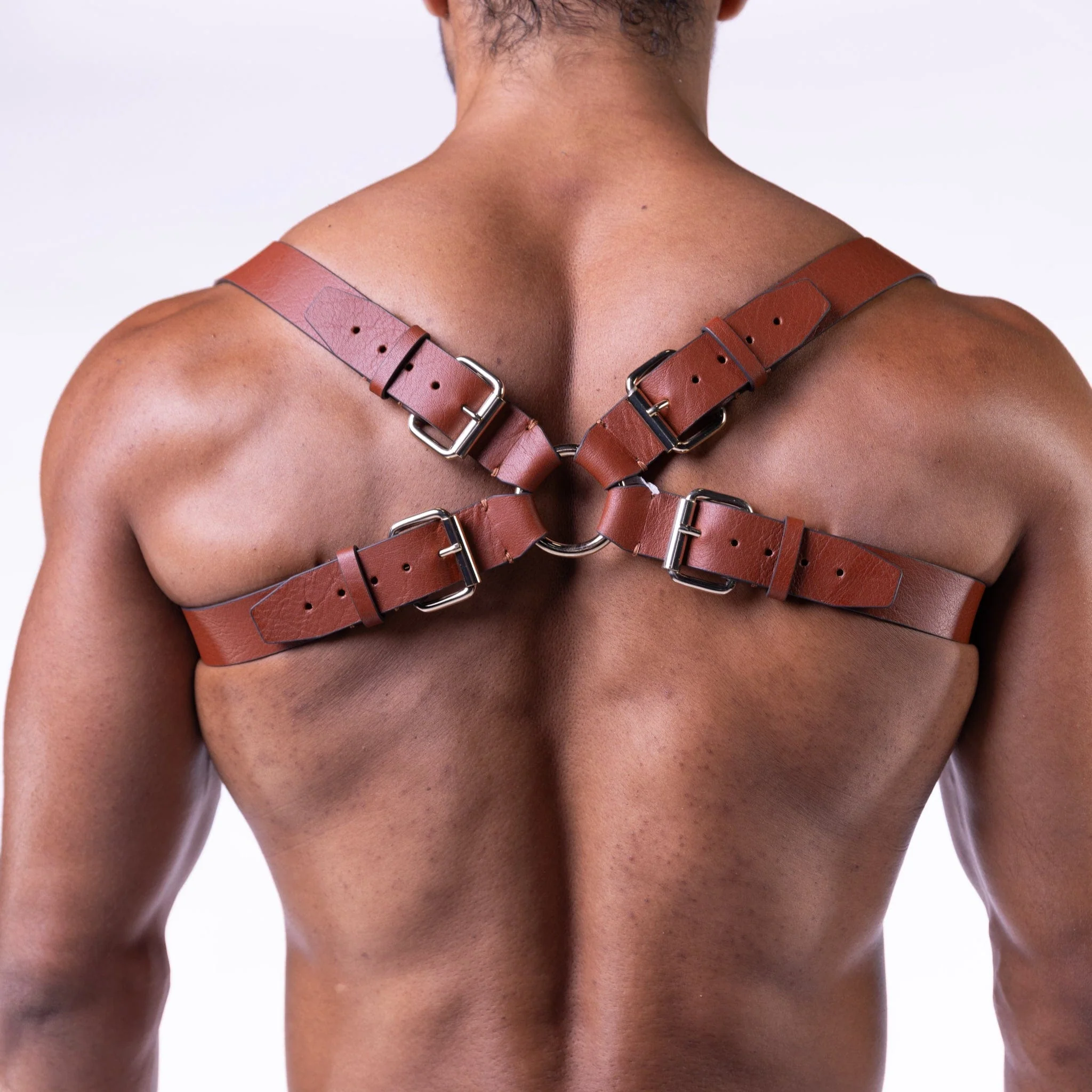 Heritage Leather Shoulder Harness Saddle - Image 5