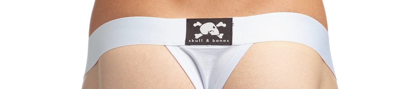 Just the Bones Thong Optic White - Image 4