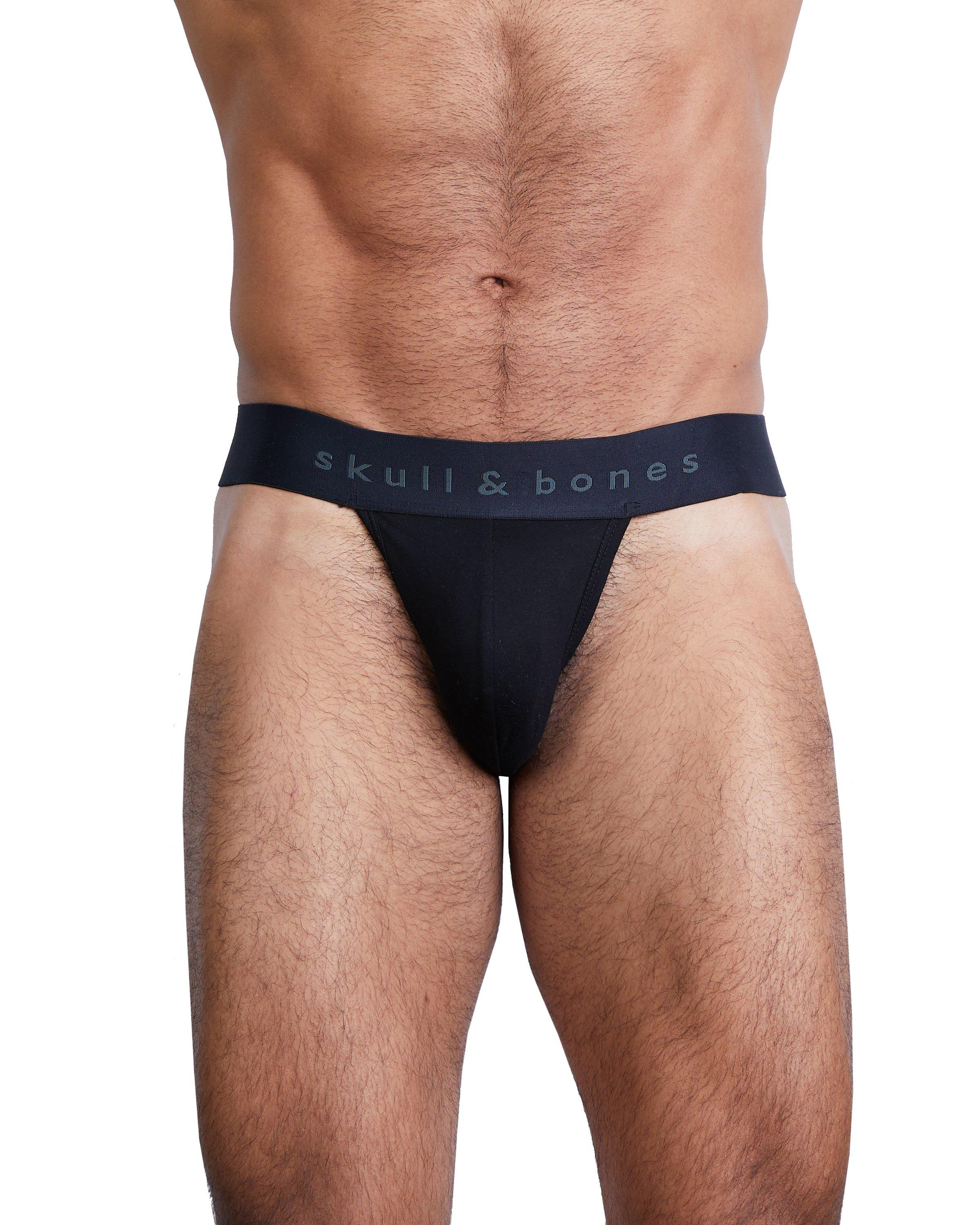 Just The Bones Thong Black - Image 3